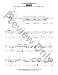 Walk Guitar and Fretted sheet music cover